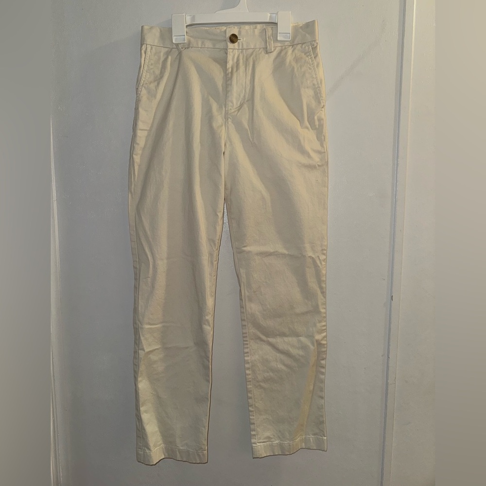 Vineyard Vines Chino Pants | Size 16 Boys | Khaki/White | By Shep & Ian